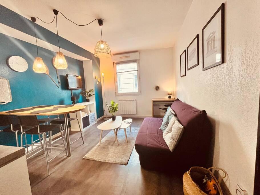 Le Jean-Jaures / Joli Studio Apartment Nimes Luaran gambar