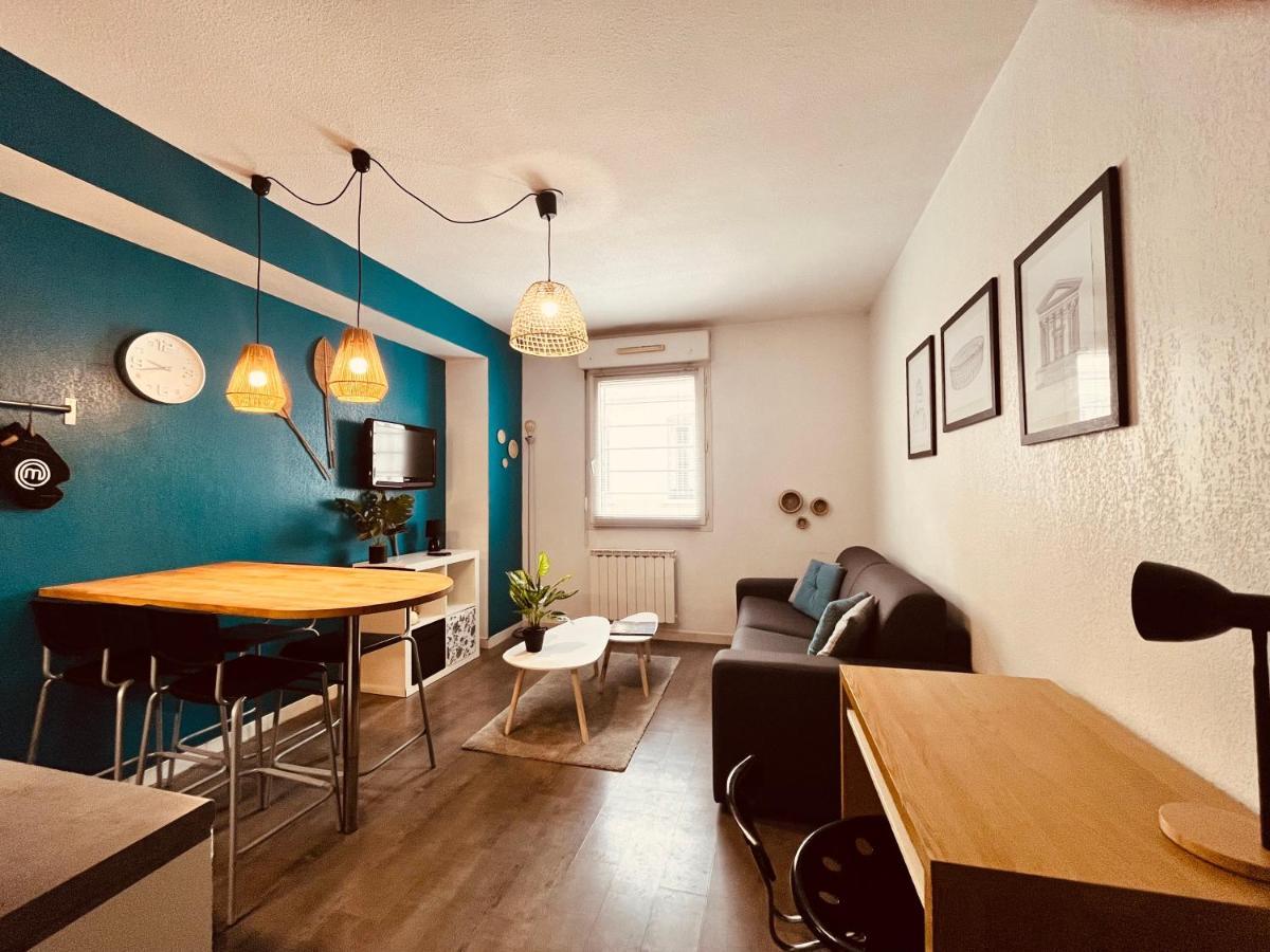 Le Jean-Jaures / Joli Studio Apartment Nimes Luaran gambar